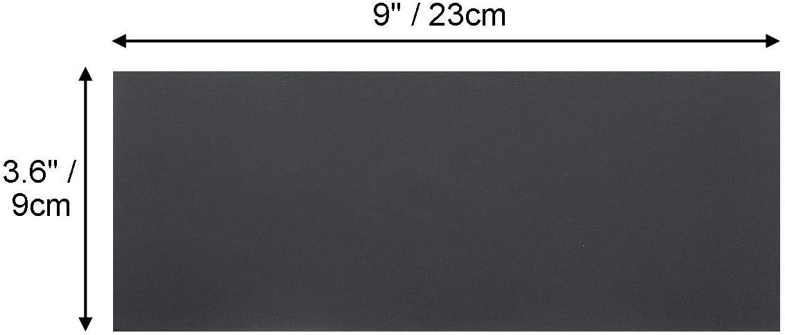 Eidoct Schleifpapier-Set Mit Griff – 80 Blätter, Körnung 120-5000, 9x3 Cm, Für Nass- & Trockenschliff