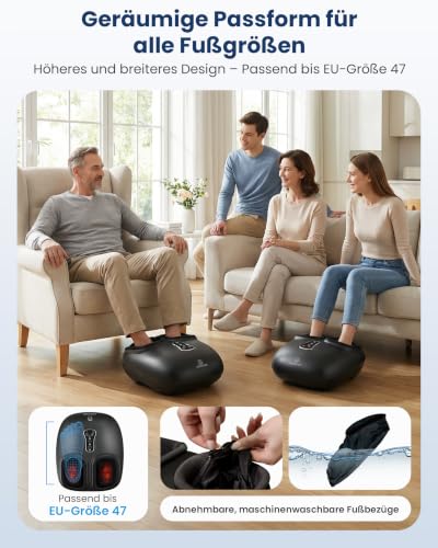 COMFIER Fußmassagegerät, Shiatsu Fussmassagegerät Elektrisch – Ansicht 8