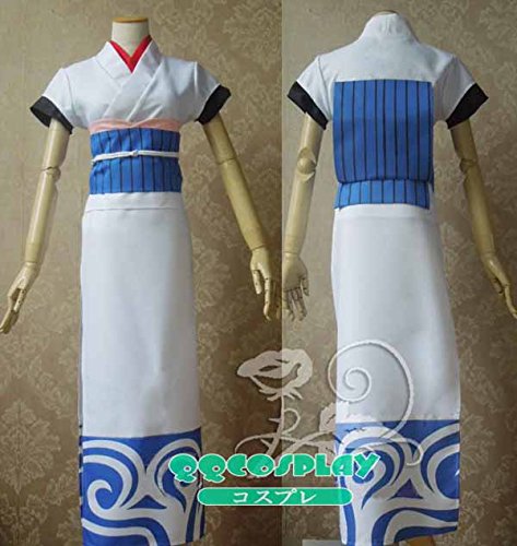Amazon.co.jp: 【QQCOSPLAY】 コスプレ衣装+ウイッグ+靴 銀魂 性転