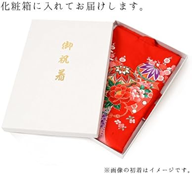 【美品】お宮参り 産着 女の子 化粧箱付き お宮参り 初着 女の子 産着 着物 お祝い着 赤ちゃん