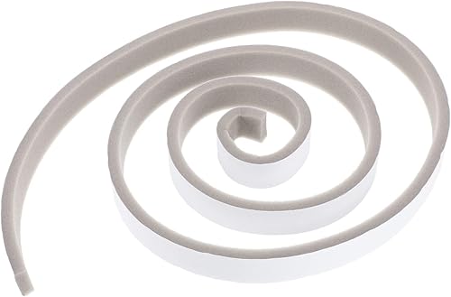 1 rollo de la parte inferior de la puerta de aire insonorizado pelar esponja de espuma tira de sellado resistente a la intemperie tapón conveniente