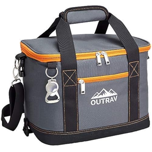 Bolsa térmica con abrebotellas y correa de hombro para camping 2