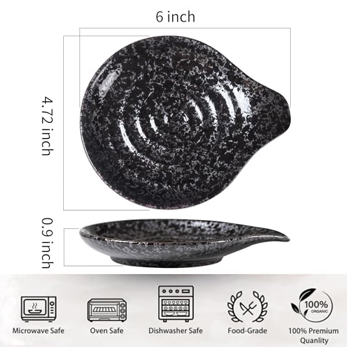 Grand repose-ustensiles en céramique durable et design épuré - 6