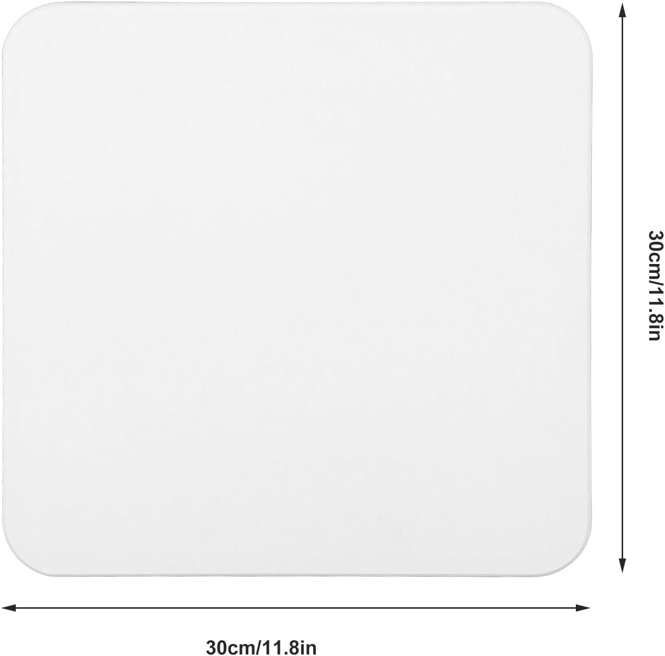 Fdit Diatomaceous Earth Bath Mat Super Absorbent Quick Dry Antislip, Multipurpose Mat for Bathroom and More (30 * 30cm)