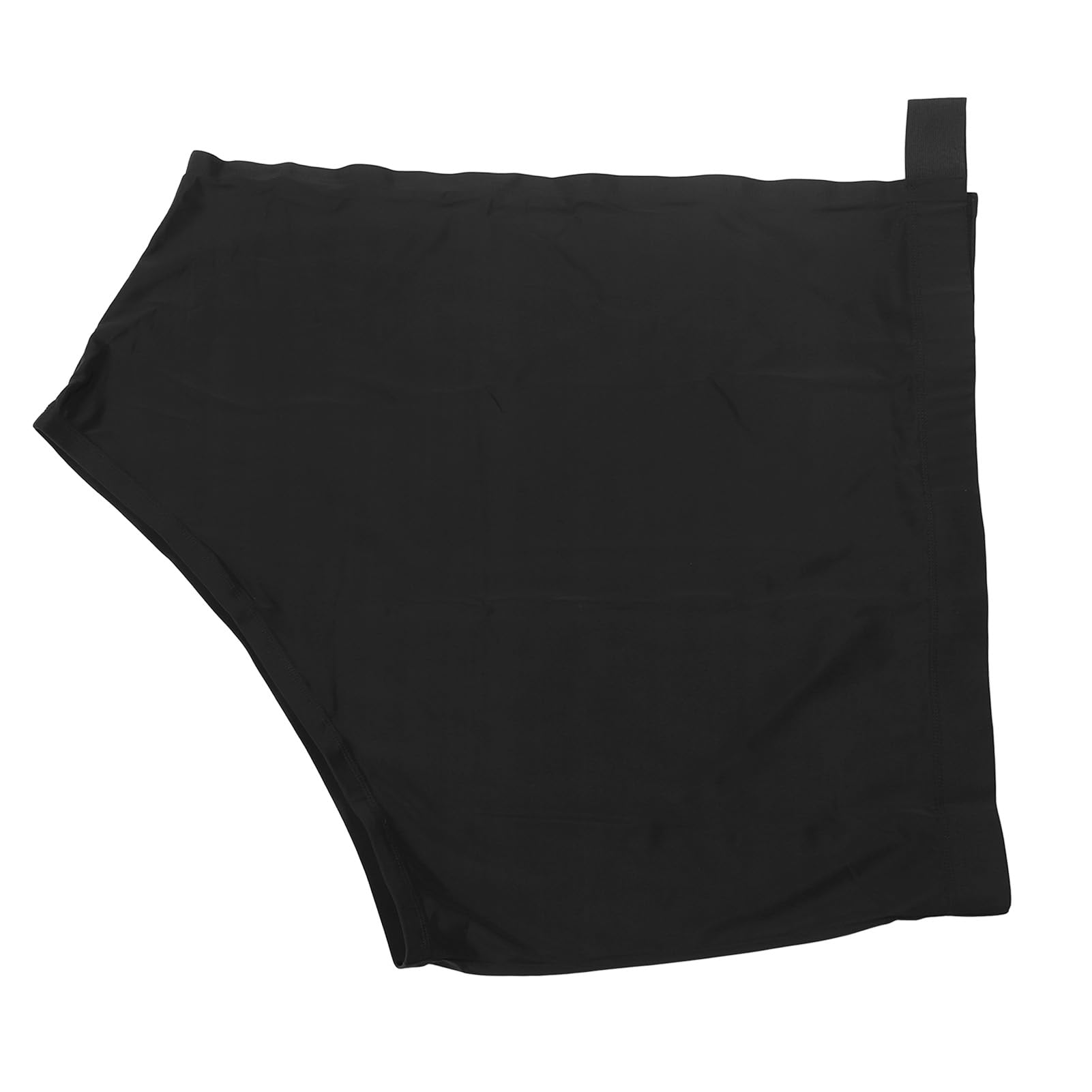 Tbest Gilet Cheval Garde-épaule Protège-épaules Extensible Anti-frottement Polyuréthane Noir Taille M