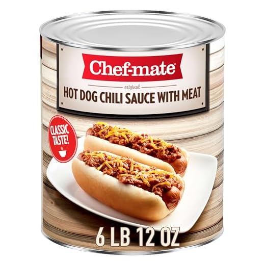 Chef-mate Canned Chili Sauce with Meat