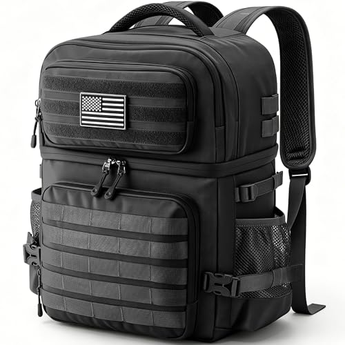 45-Can-Tactical-Backpack-Cooler-Leak-Proof-Double-Deck 45 Can Tactical Backpack Cooler, Leak Proof, Double Deck - Image 1