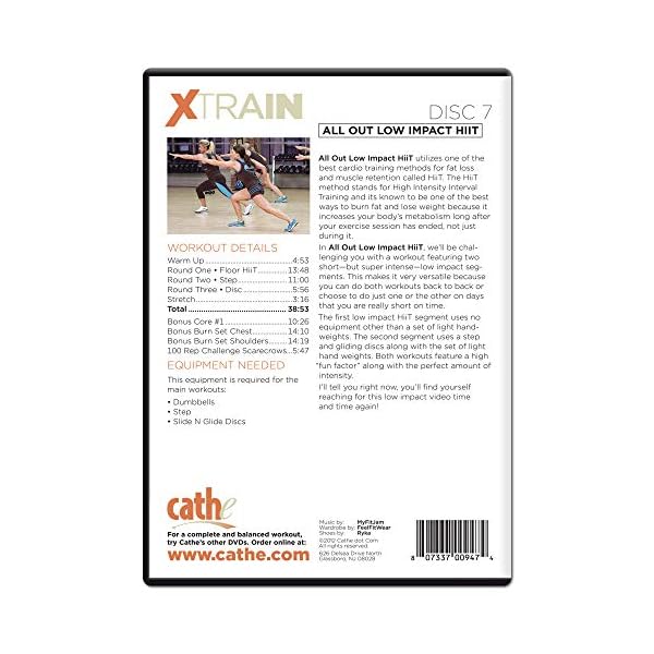 Cathe-Friedrich-XTrain-Series-Hard-Strikes-Kickboxing-DVD-Workout Cathe Friedrich XTrain Series Hard Strikes Kickboxing DVD Workout For Women - Use For Aerobics Conditioning and Kickbox Cardio