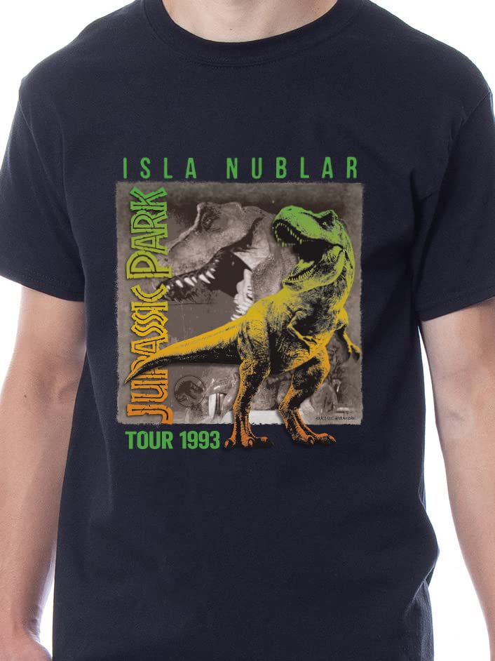 INTIMO Jurassic Park Mens' Isla Nublar Dinosaur Film Movie Sleep Pajama Set2