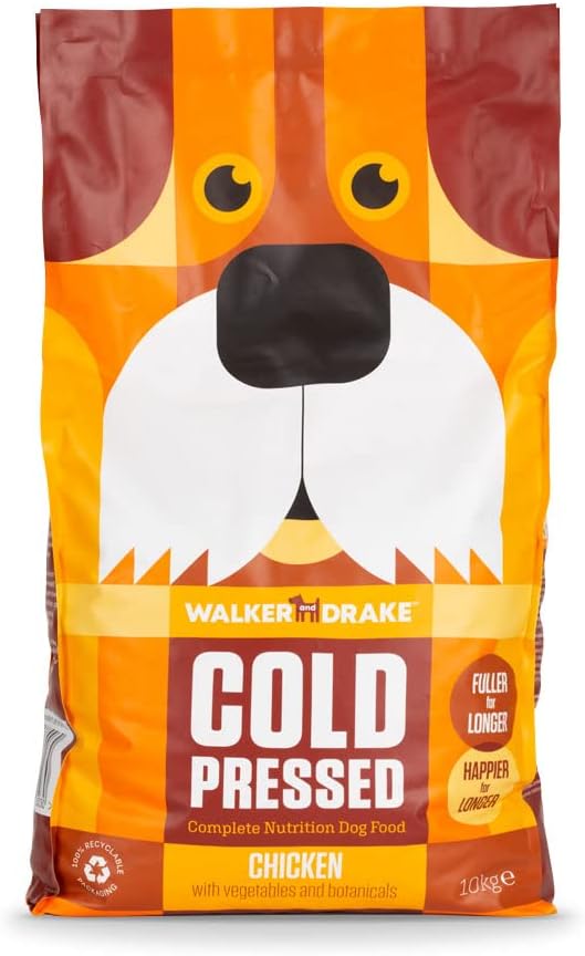 Walker & Drake Premium Complete & Natural Dry Cold Pressed Dog Food