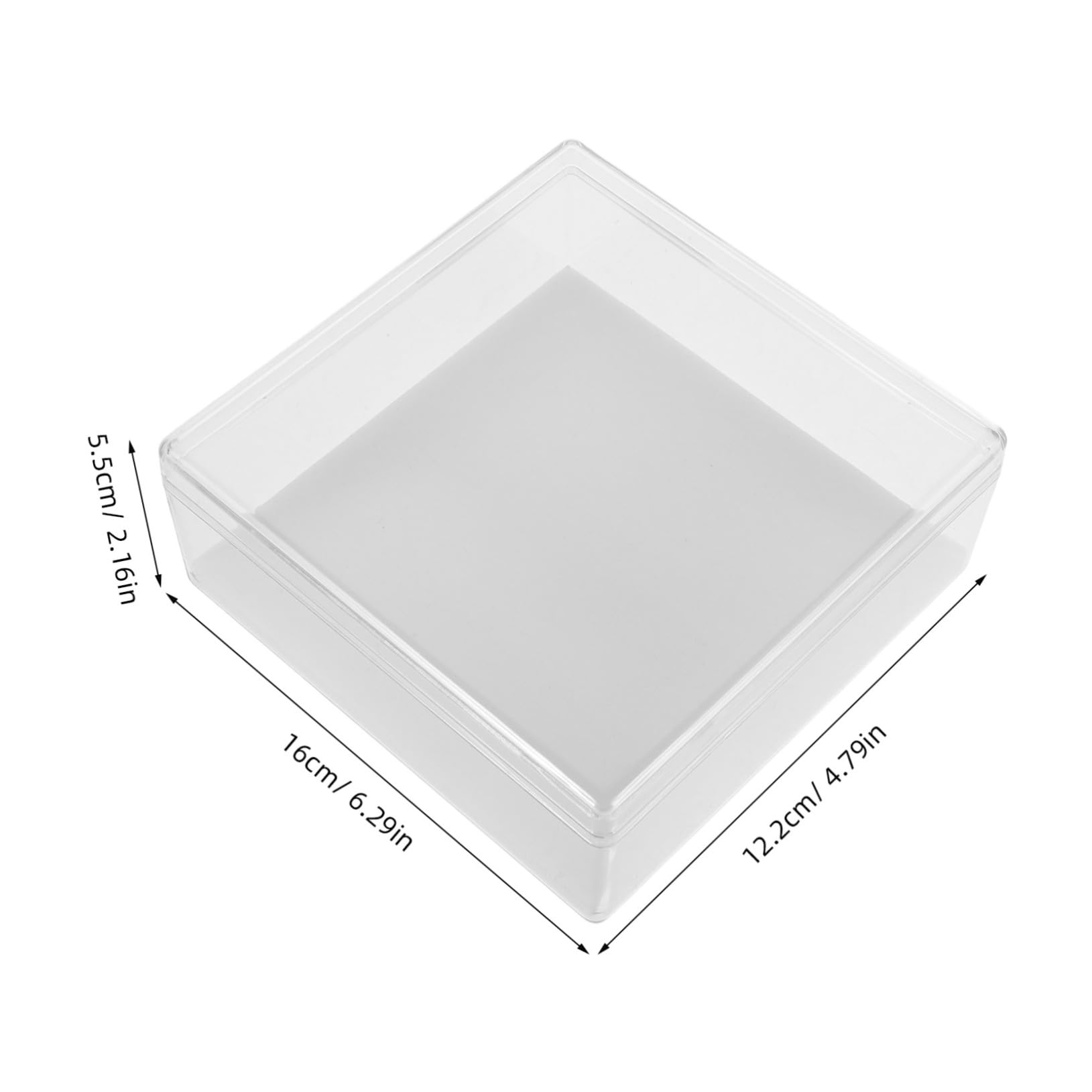 KOMBIUDA DIY Projects Display Case Acrylic Box for Teachers and Researchers Secure Storage Versatile and Stylish