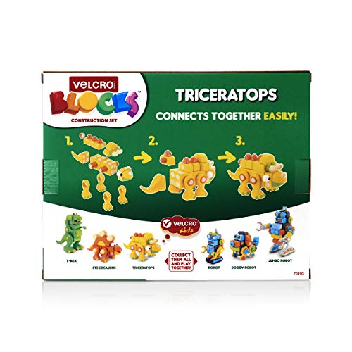velcro blocks dinosaur