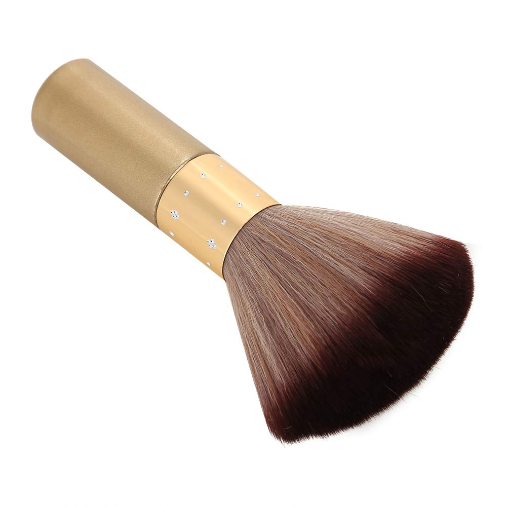 Brocha de Peluquería, Cepillos de Cuello Plumero Profesional, Cepillo Suave Pelo Peluqueria para Eliminar los Residuos del Cabello, Cepillo de Cuello para Barberia Salón