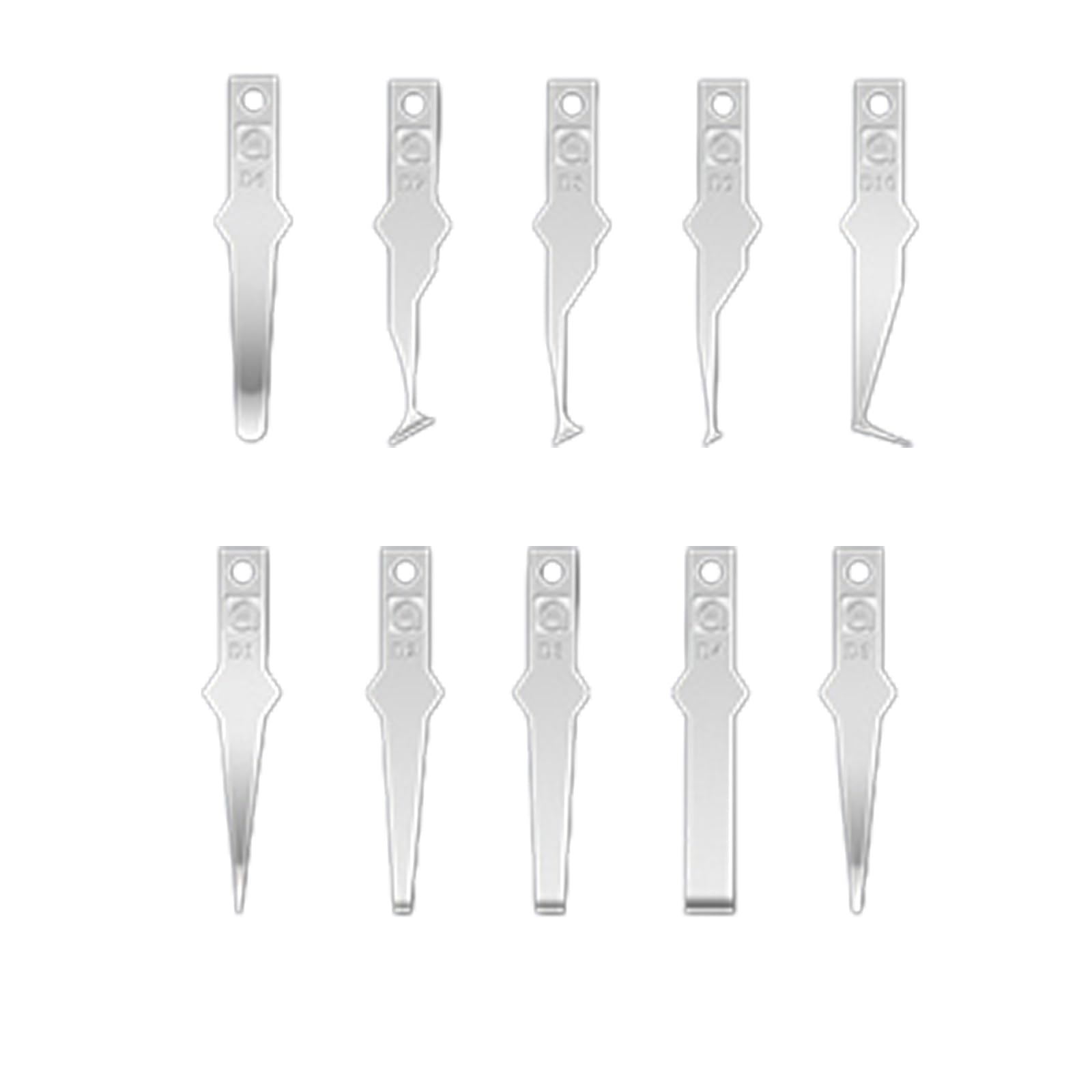 Belowsyaler 10Pcs Efficient Smartphone Motherboard Restoration Tool Set Featuring Sturdy Steel Smartphone Board Degumming Set For Safe Operations Handheld Electronics Repairs
