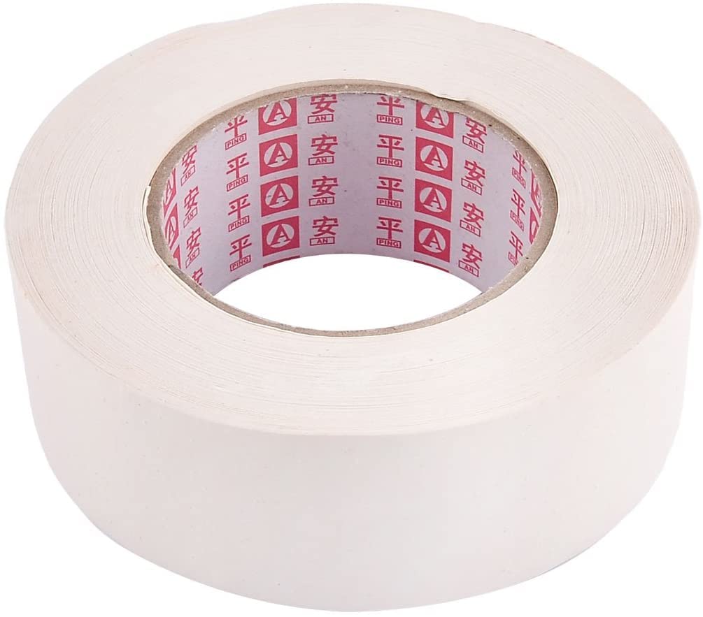 EuisdanAA Paper Sheetrock Drywall Plasterboard Joint Tape Roll 14cm Dia White(Rollo de cinta de junta de yeso para paneles de yeso de papel, 14 cm de diámetro,