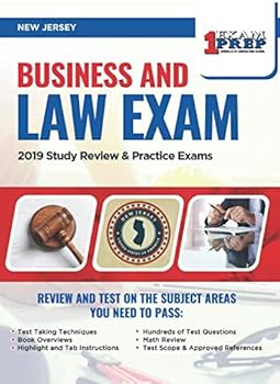 Paperback New Jersey Business and Law Exam: 2019 Study Review & Practice Exams Book