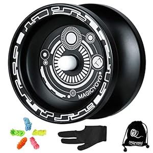 Responsive Yoyo T7 Beginner Yoyo voor kinderen, metalen professionele yoyo met smal C-lager, gemakkelijk terug te keren…