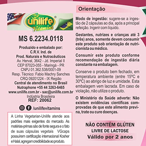 Cranberry 120 cápsulas Unilife
