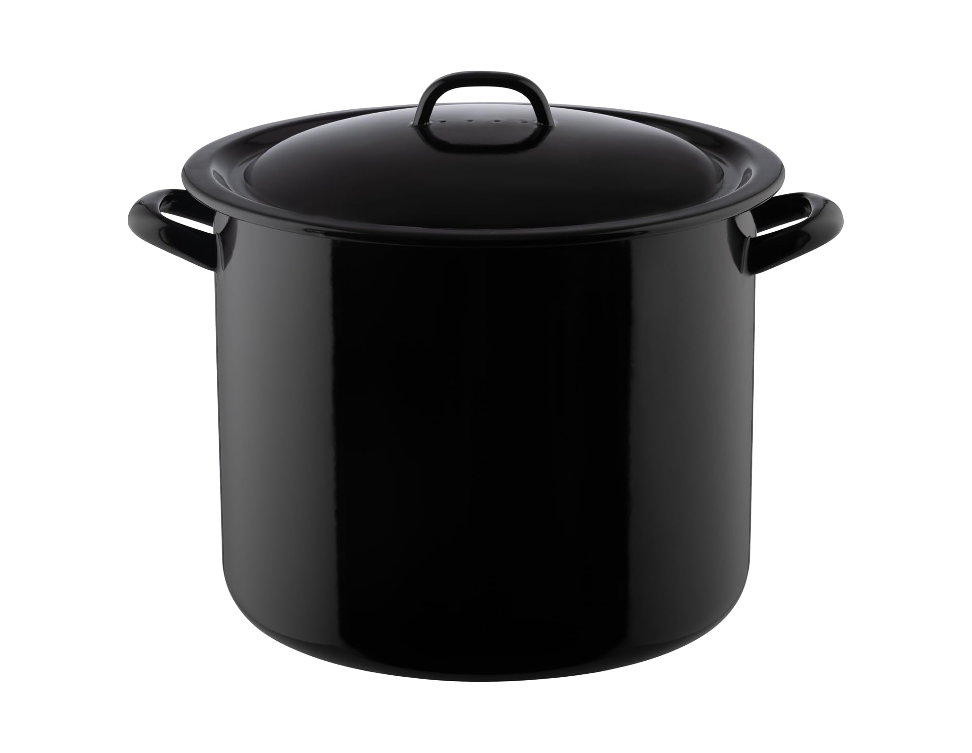 Riess, 0348-017, Vorratstopf m.D. 32cm SCHWARZ, LBH 42,2x34,1x27,1cm, Gew. 4,003kg