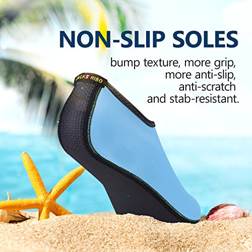 Image of JACKSHIBO Water Shoes for Women Men Quick-Dry Swim Shoes Beach Water Socks