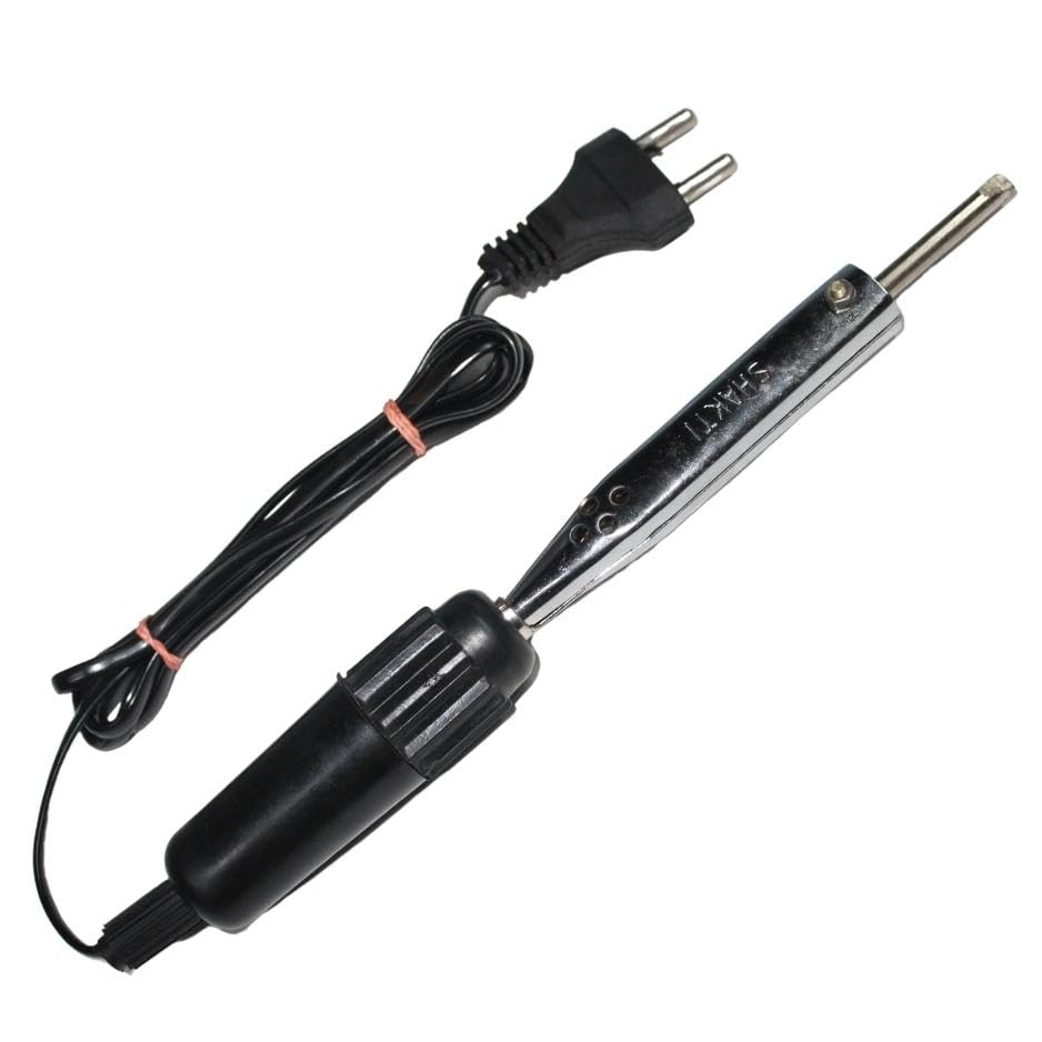 Image of Vtronix 35Watt Soldering Iron with Bakelite Handle for Precision Electronics Work | Soldering Machine for Home, Industrial & Electronics Workshop Reparing with Fast Heating & Heat Resistant Handle