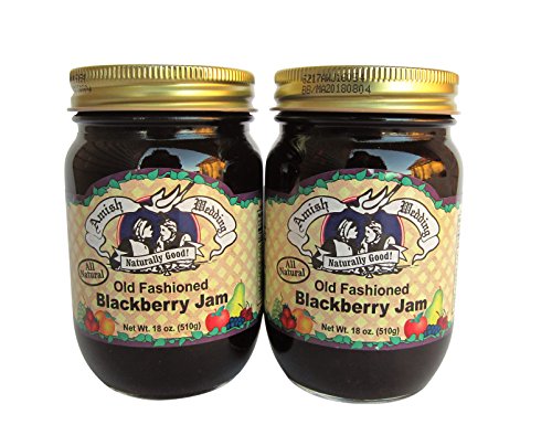 Amish Wedding All Natural Old Fashioned Blackberry Jam 18 Ou...