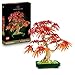 LEGO Botanicals Bonsai di Acero Rosso Giapponese - Set di Piante Artificiali con Foglie Rosse e Arancio Finte e Vaso Costruibile - Regalo per Adulti Amanti del Fai da Te - 10348