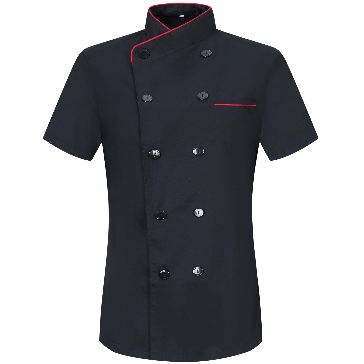Misemiya Veste de Cuisine pour Femme Kz-8441 VESTE DE CUISINE FEMME KZ-8441 Femme (lot de 1)