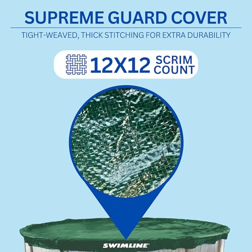 Cubierta de invierno resistente para piscina ovalada 18x24 ft miniatura 4