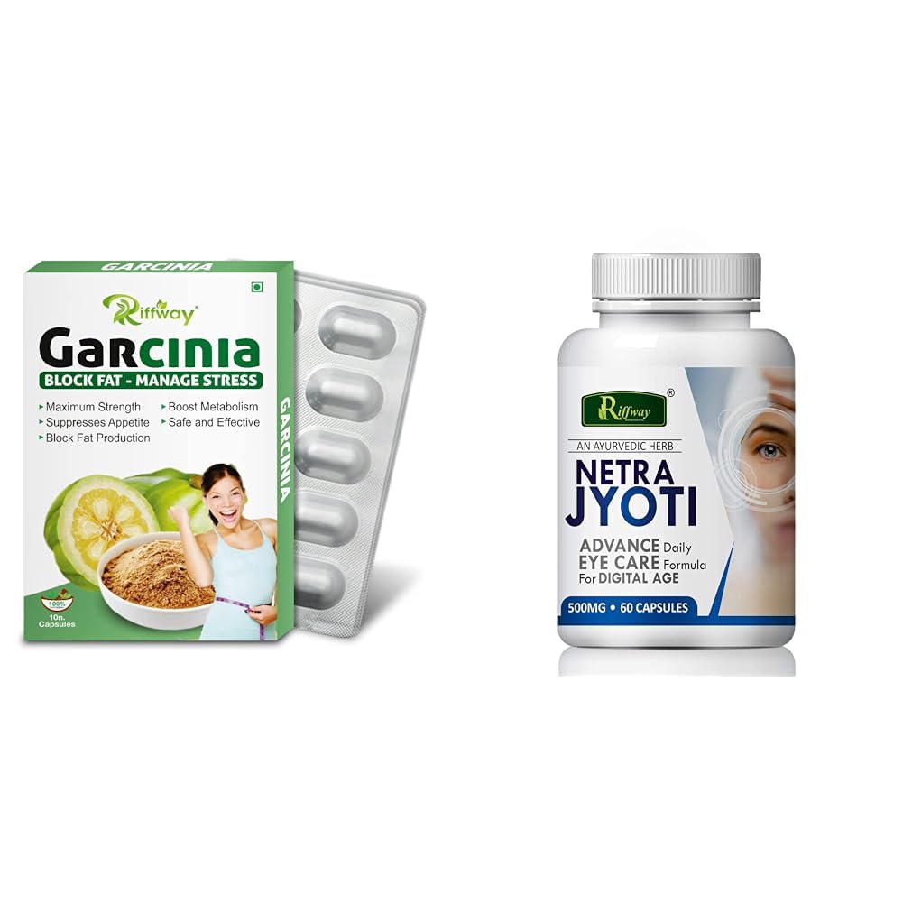 Garcinia Tablet | Burns Fat Without Diet & Exercise For Teenager (100% Ayurvedic) | Netra Jyoti Health Pills | Eye Capsule Improves Eye Health (Pack Of 1, 60 capsule)-image-42