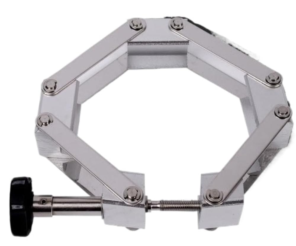 KF vacuum clamp aluminum alloy stainless steel quick-loading clamp KF16 KF25 KF40 KF50 63 80 100 (KF160 aluminum alloy clamp + gasket)