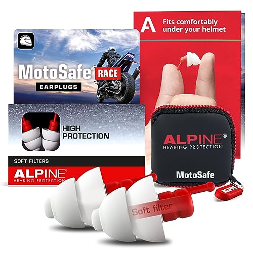Alpine MotoSafe Race Motorcycle Earplugs