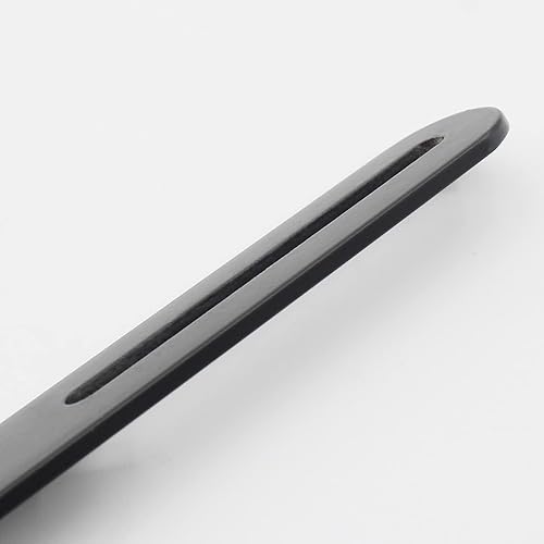 Miniatura 3 de ULIFESTAR - 4 soportes rectos planos de reparación de placas de reparación con ranura, soporte de esquina grueso de SUS resistente para madera,