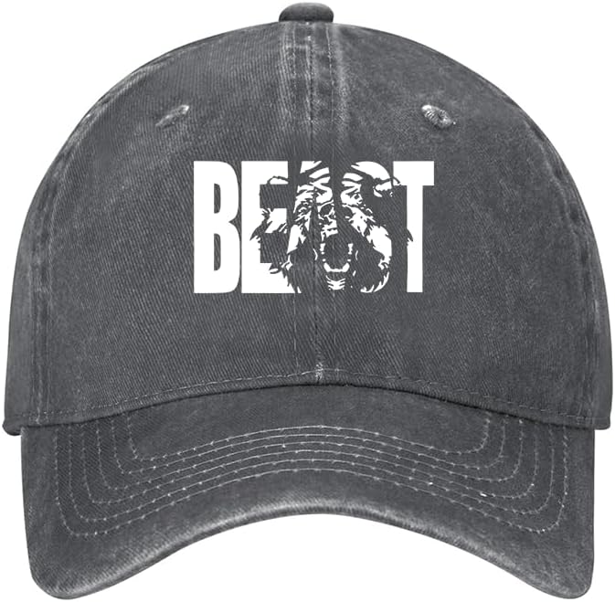 Beast Unisex Baseball Cap for Men Women, Cotton All-Season Hat, Outdoor Sports Fashion