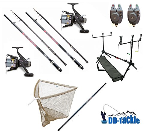 Angel Set 2 X Carpa Canna da pesca 3,60 m 3 lbs 50...