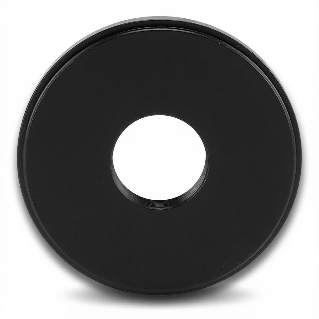 Sxhlseller Anello Adattatore per Fotocamera per Obiettivi Teleobiettivi, Anello Adattatore Filettatura RMS in Lega di Alluminio, Anello Adattatore per Obiettivo Microscopio (42 mm)