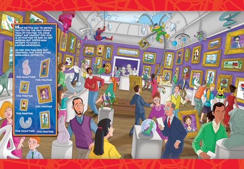 Marvel Spider-man 3D Look and Find Activity Book! - Spidey 3D Glasses Included! - PI Kids Hardcover – June 18, 2024 - Image 5