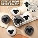 Teenyyou 7 Pack XL Wool Dryer Balls Set 6 Essential Oils Dryer Balls with Cute Sheep with Muslin Bags Reusable Wool Balls Natural Laundry Balls Anti Wrinkle Anti Static Saving Energy and Time
