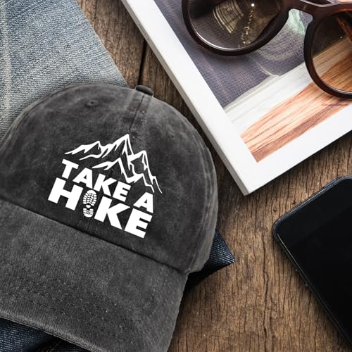 Gorros de béisbol ajustables con estampado para senderismo miniatura 6