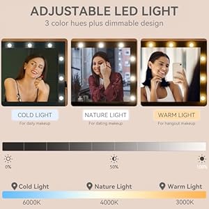 YITAHOME 56'' Makeup Vanity with Mirror and Lights, Large Vanity Desk Mirror with 12 LED Hollywood Lights, 7 Drawers, Cabinet, Power Outlet, 3 Light Modes, Dressing Table for Bedroom, Dark Black YITAHOME 56 Makeup Vanity with Mirror and Lights Large Vanity Desk Mirror with 12 LED Hollywood Lights 7 Drawers Cabinet Power Outlet 3 Light Modes Dressing Table for Bedroom Dark Black