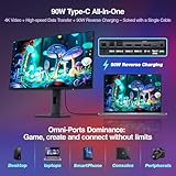 KOORUI S2741LM 27 Inch 4K Gaming Monitor, 160Hz+UHD/320Hz+FHD, Mini-Led IPS, 1ms, HDR 1400, Adaptive Sync, Lifting Adjustable, VESA Mountable, USB/Type-C, 99% SRGB - Image 6