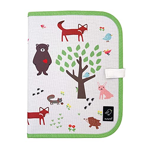 JAQ JAQ BIRD - Cahier Forest 8 Pages réutilisables et 4 Craies