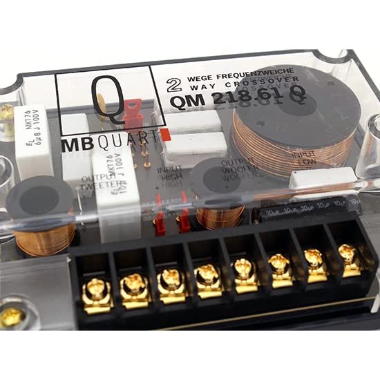 MB Quart QM-218.61-Q Series 2-Way Passive Crossovers - Made In Germany, Pair, High-End Old School Audio Crossover Set