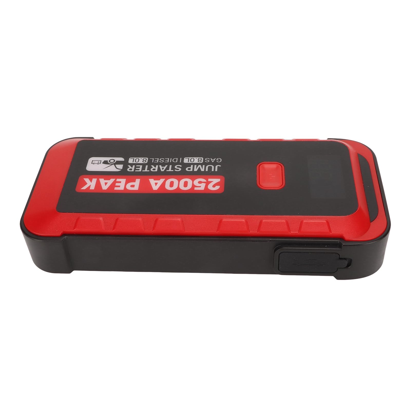 Avviatore Portatile per Auto 2500A con Batteria da 25800 mAh, Luce LED Integrata per Emergenze, Ricarica Dispositivi per SUV, Moto, Camion, Viaggi su Strada, Situazioni di Emergenza, Uso All'aperto