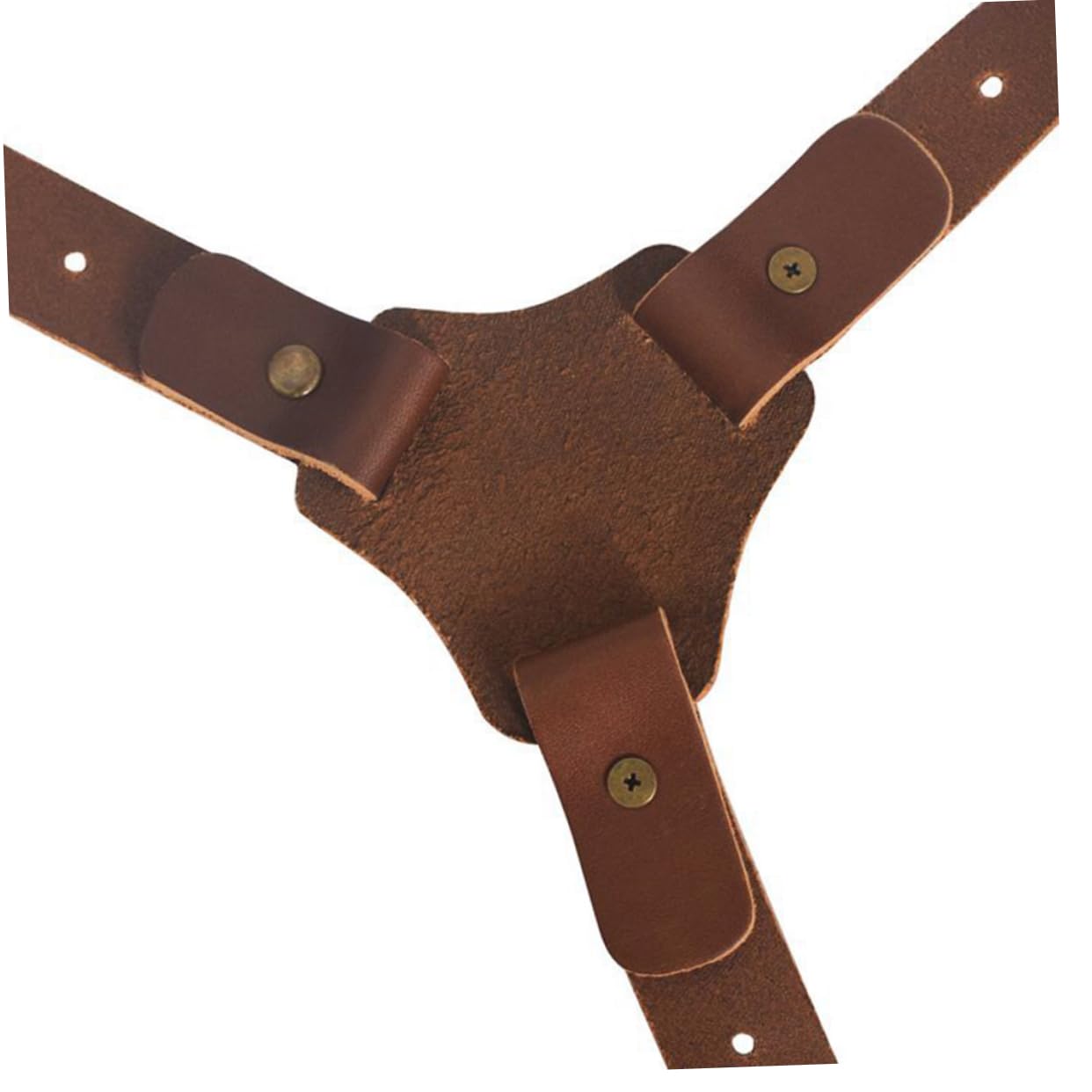 Gadpiparty Bandoulière en Cuir Marron Réglable pour Appareil Photo