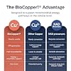 MAX Bioavailable Copper Supplement, BioCopper1 Cuprous Nicotinic Acid, Chelated Copper 2mg, Bio Active Capsules for Energy, Mental Clarity, Healthy Aging, NAD+ and NMN Support, 60 Count