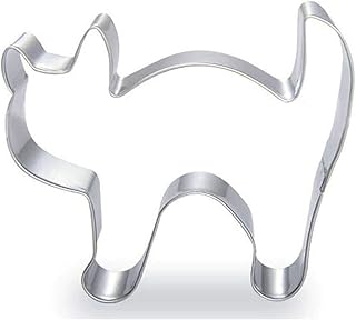 WJSYSHOP Cat Shaped Cookie Cutter for Halloween