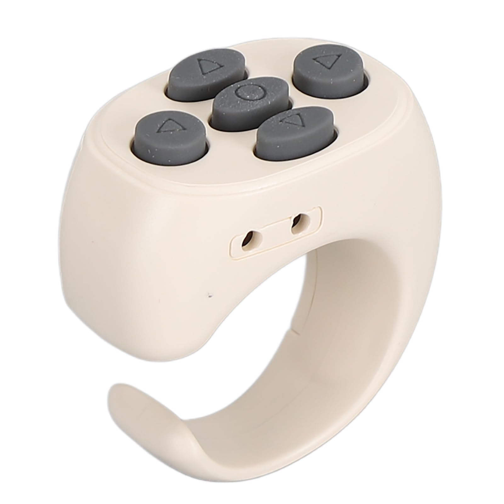 Control Remoto de Teléfono, Controlador Bluetooth de Cámara de Teléfono Celular para Grabación de Video, Volteador de Página de Aplicación Kindle, Control Remoto de Anillo de