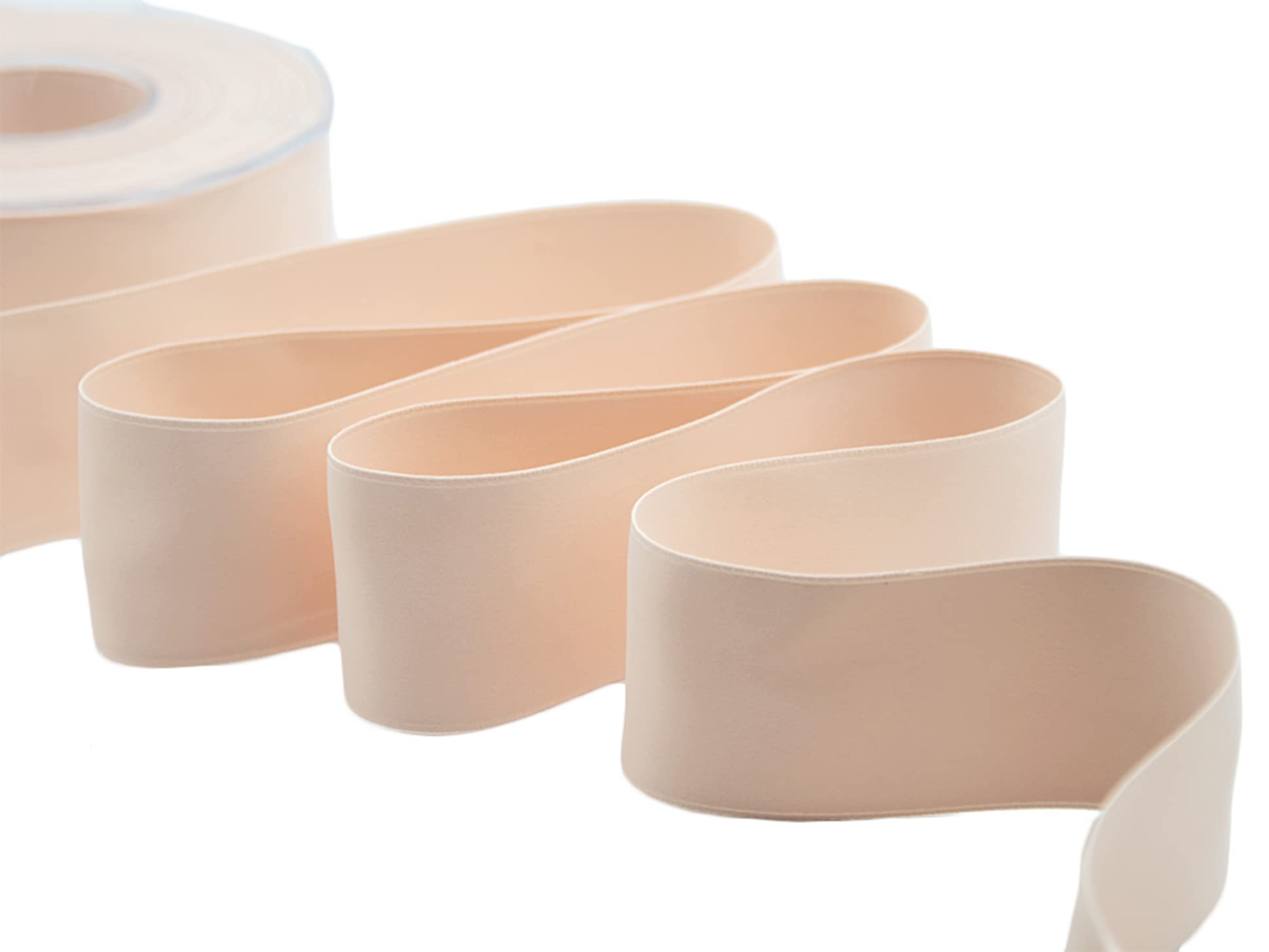 Furlanis Ribbon, Silk, Apricot Light, 40 mm x 20 m