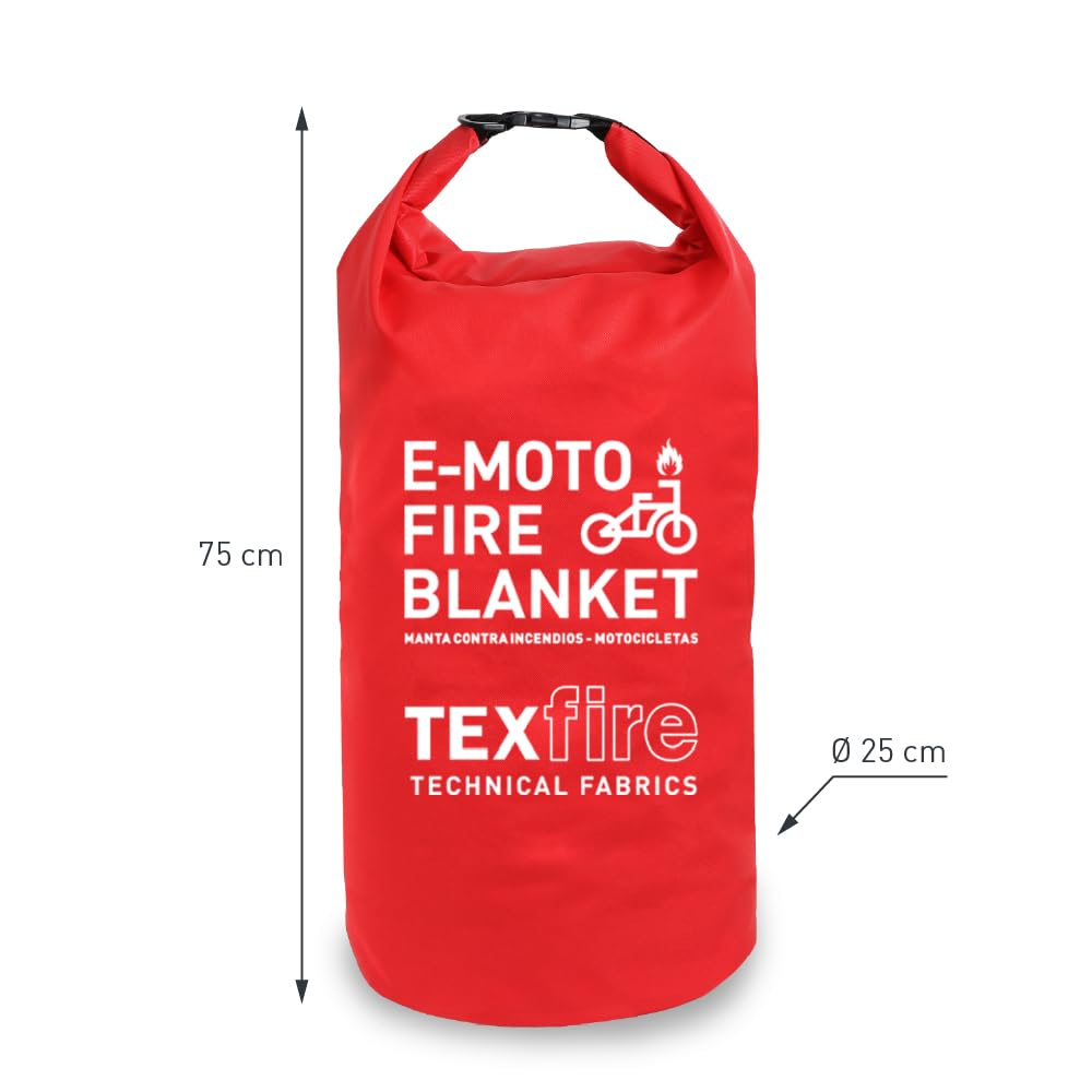 TEXFIRE Manta Ignífuga Moto VNSpec 91489 6x4 m